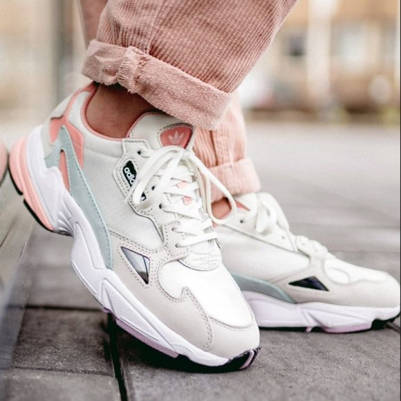 adidas falcon raw white trace pink